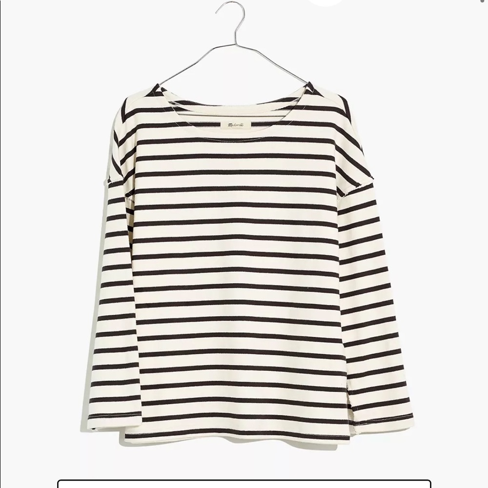 Madewell. Striped relaxed fit. Small. Worn 2times only